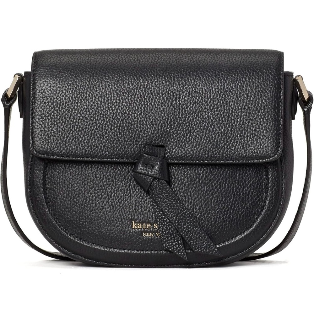 Kate Spade Black Md Saddle Crossbody Bag- Lightly Used/ Still has Tags